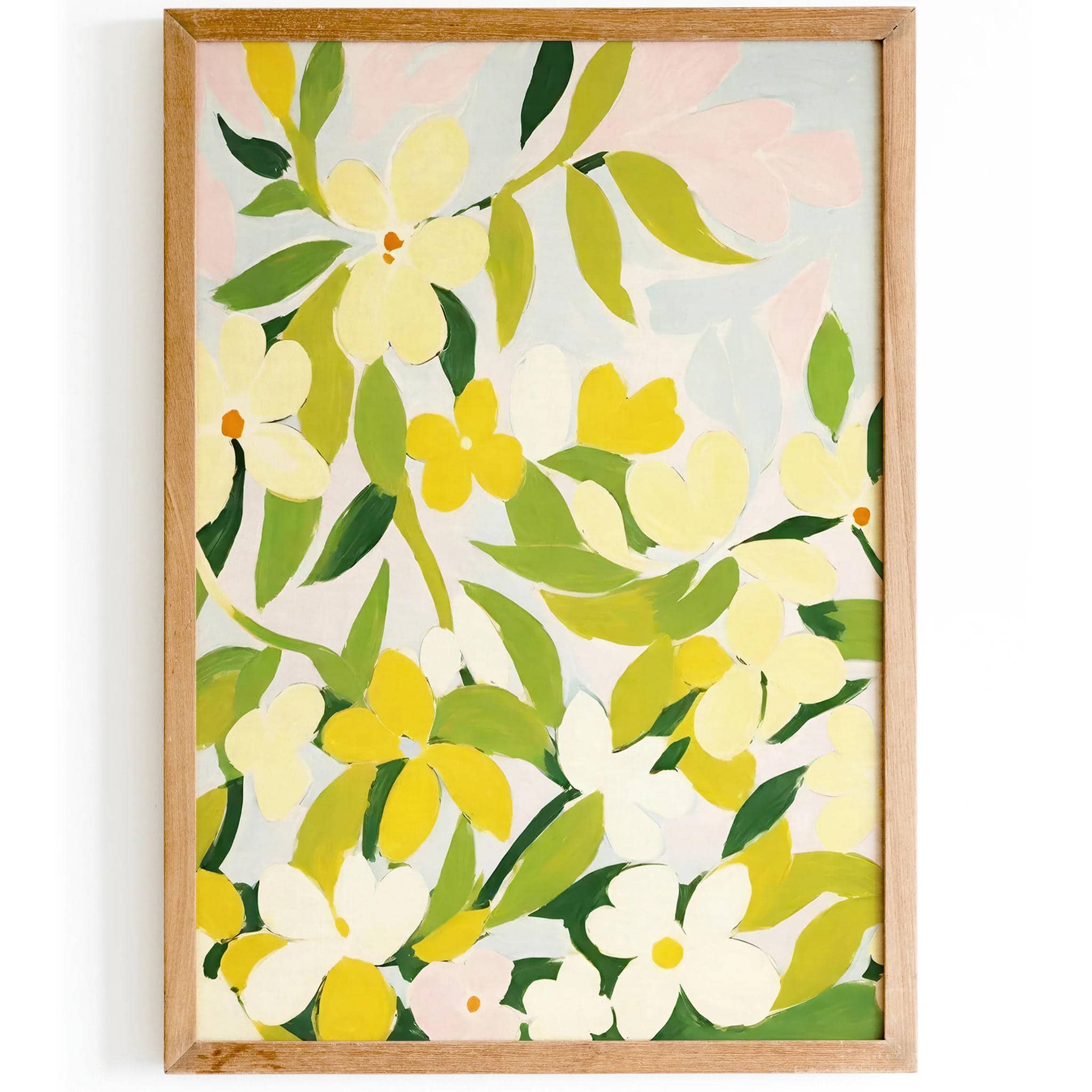 Green Abstract Nature Art Print 2024 – HypeSheriff