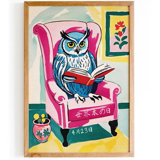 Japanese World Book Day Poster