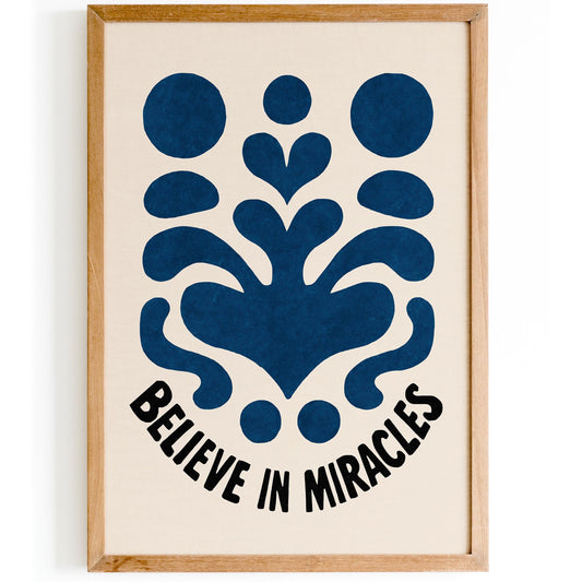 Vintage Floral Quote Poster