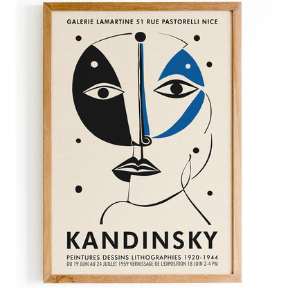 Kandinsky Retro Exhibition Poster