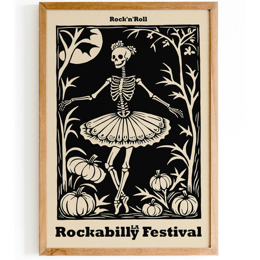 Rockabilly Ballerina Music Festival Poster