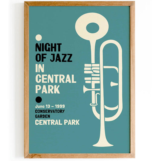 1999 Retro Jazz Festival Poster