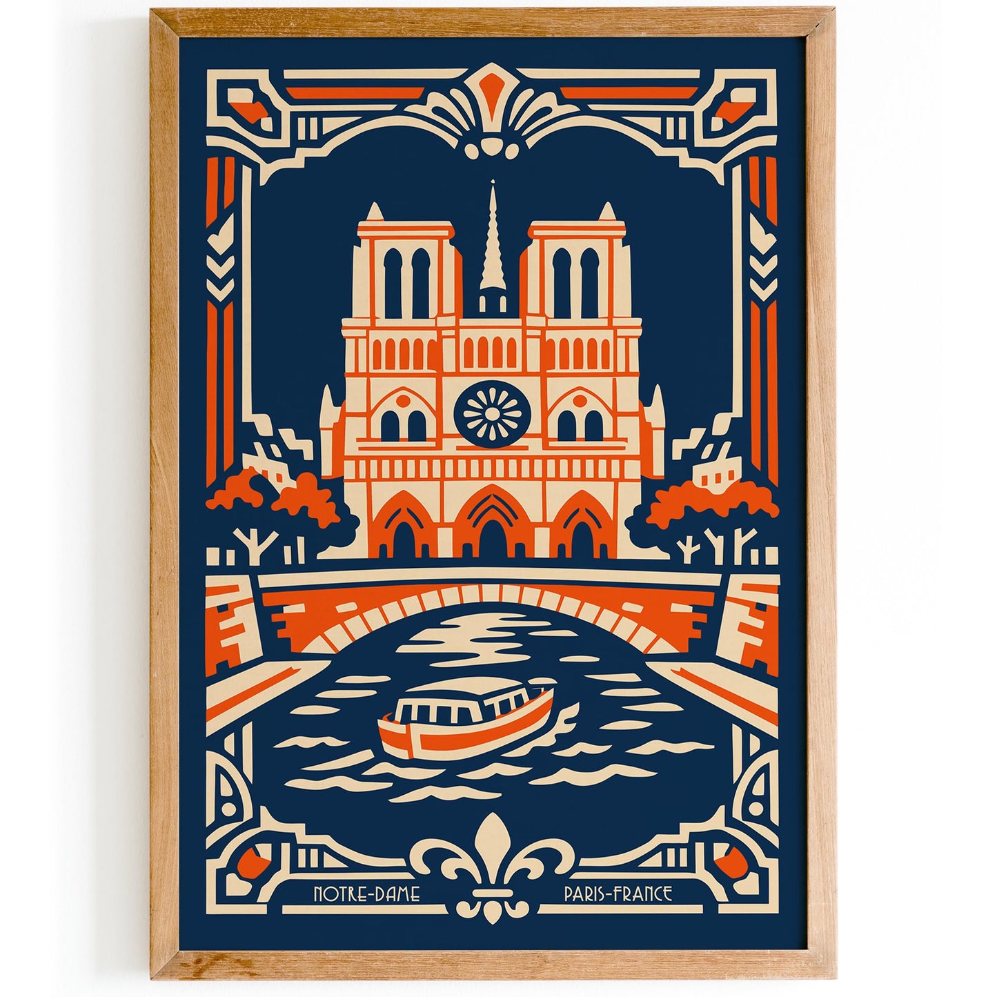 Cathédrale Notre-Dame de Paris Poster