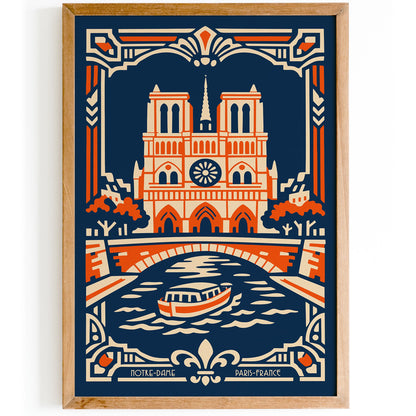 Cathédrale Notre-Dame de Paris Poster