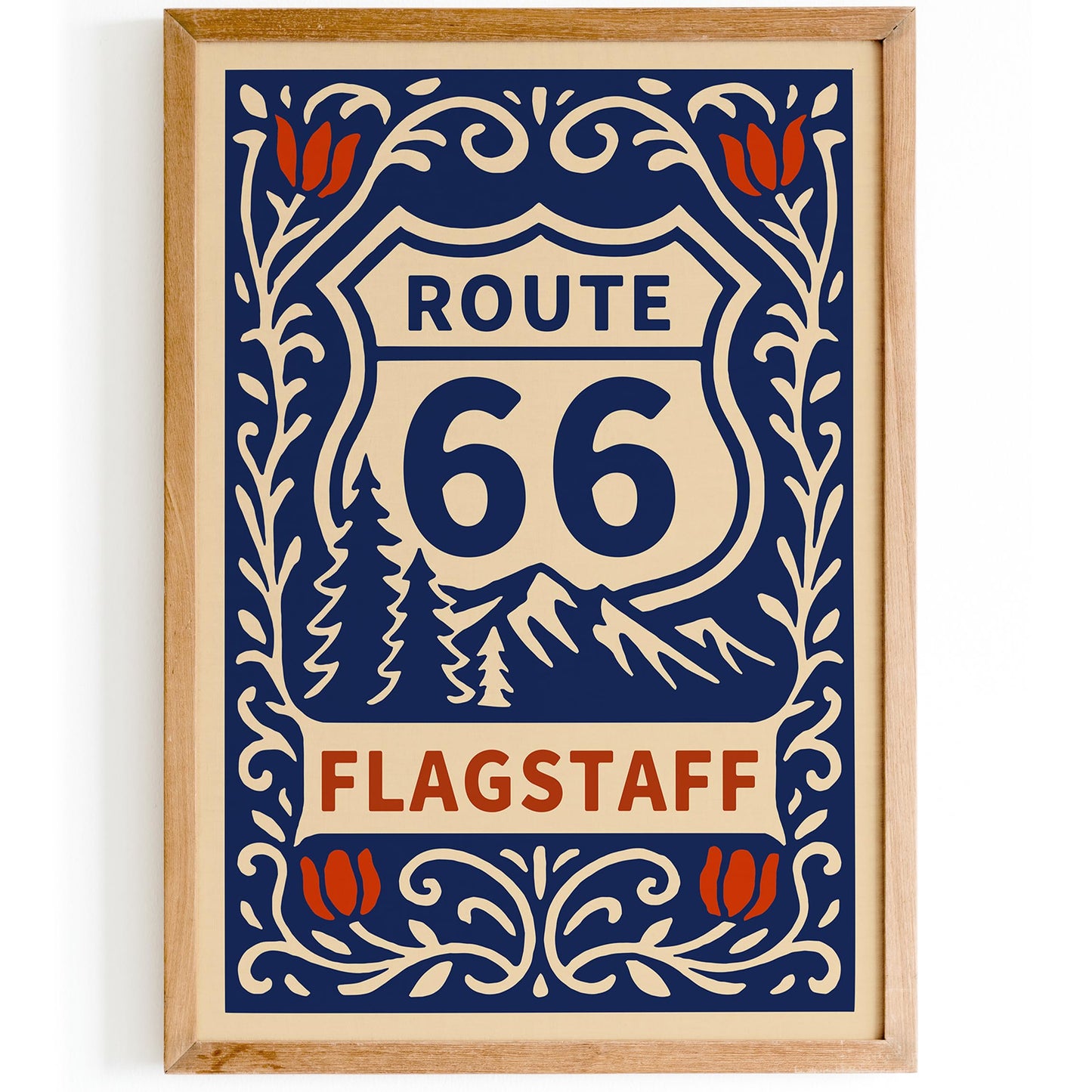 Route 66 Flagstaff Poster