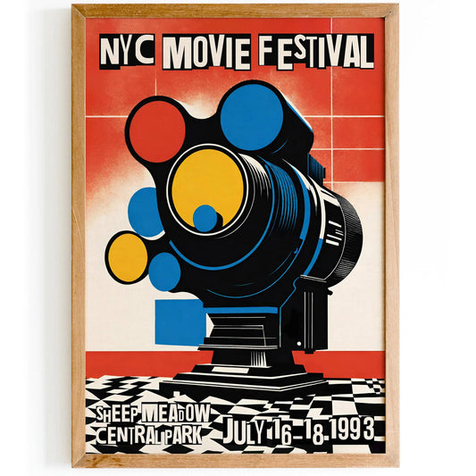 NYC Movie Festival 1993 Camera Art