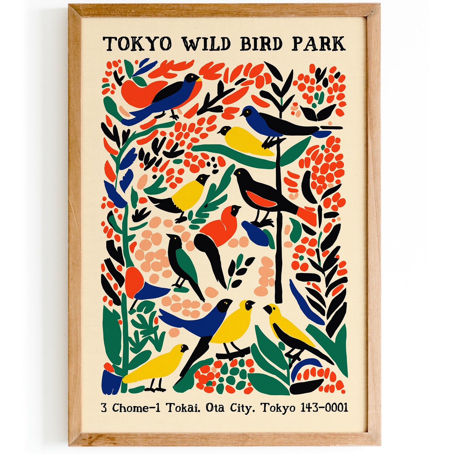 Tokyo Wild Bird Park Poster