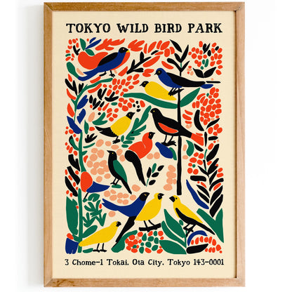 Tokyo Wild Bird Park Poster