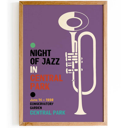 Jazz in Central Park – Poster Print