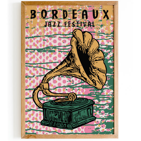 Bordeaux Jazz Festival Poster