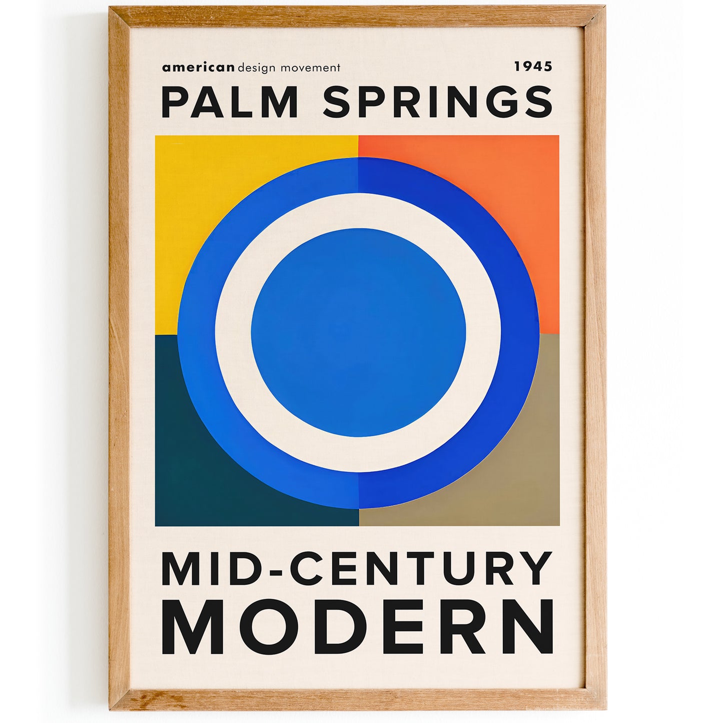 Palm Springs Mid Century Modern Art Print
