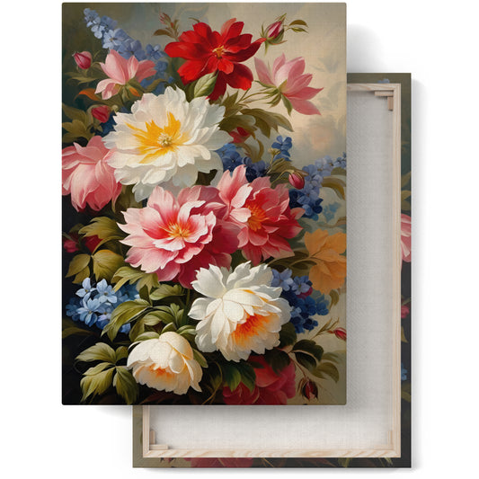 Exquisite Floral Canvas Print