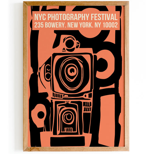 NYC Photography Festival POSTER - Photographer Gift Idea