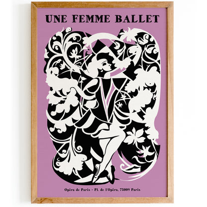 French Opera Vintage Wall Art Poster