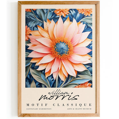 Floral Fantasy: William Morris-Inspired Poster