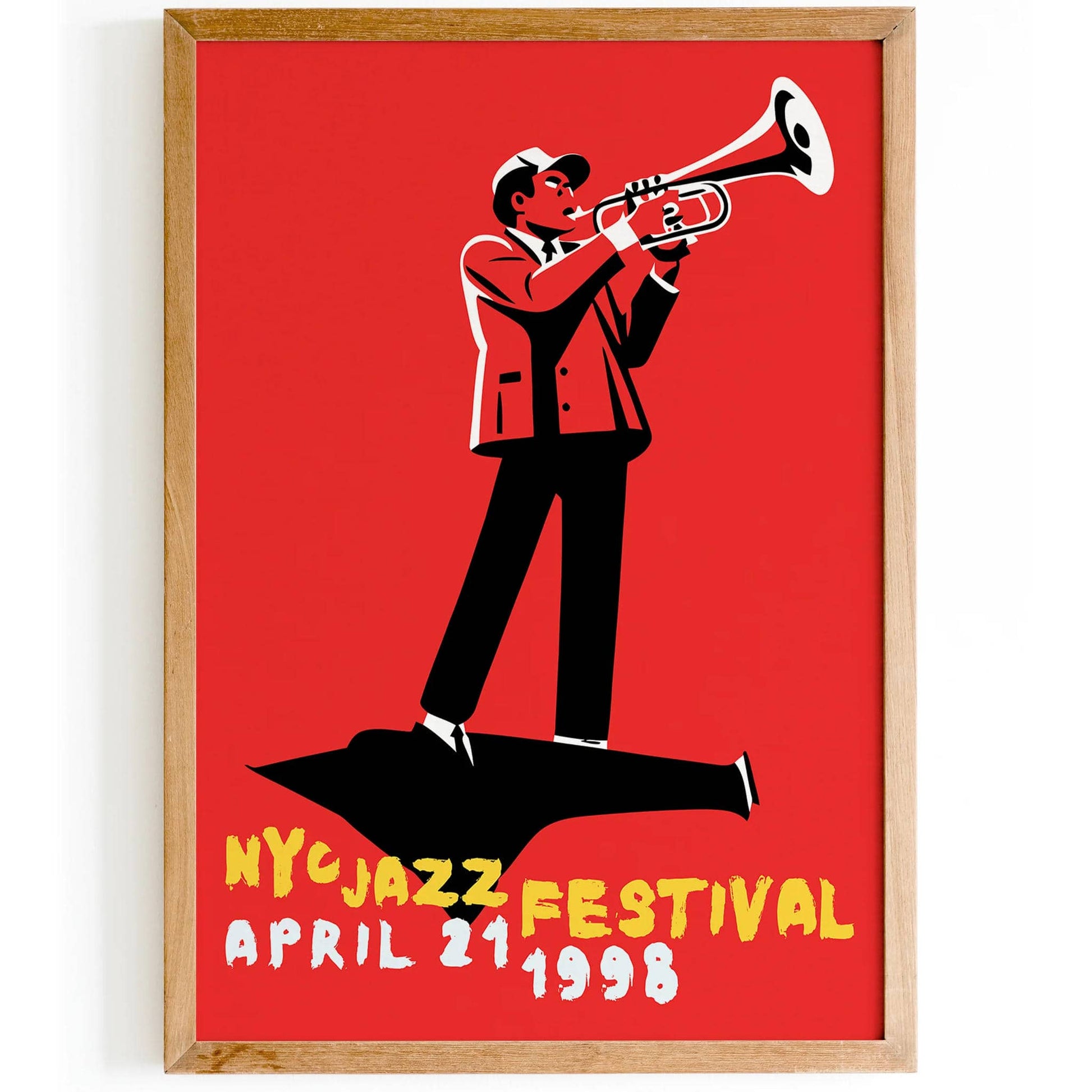 NYC Jazz Festival 1998 Poster - HypeSheriff