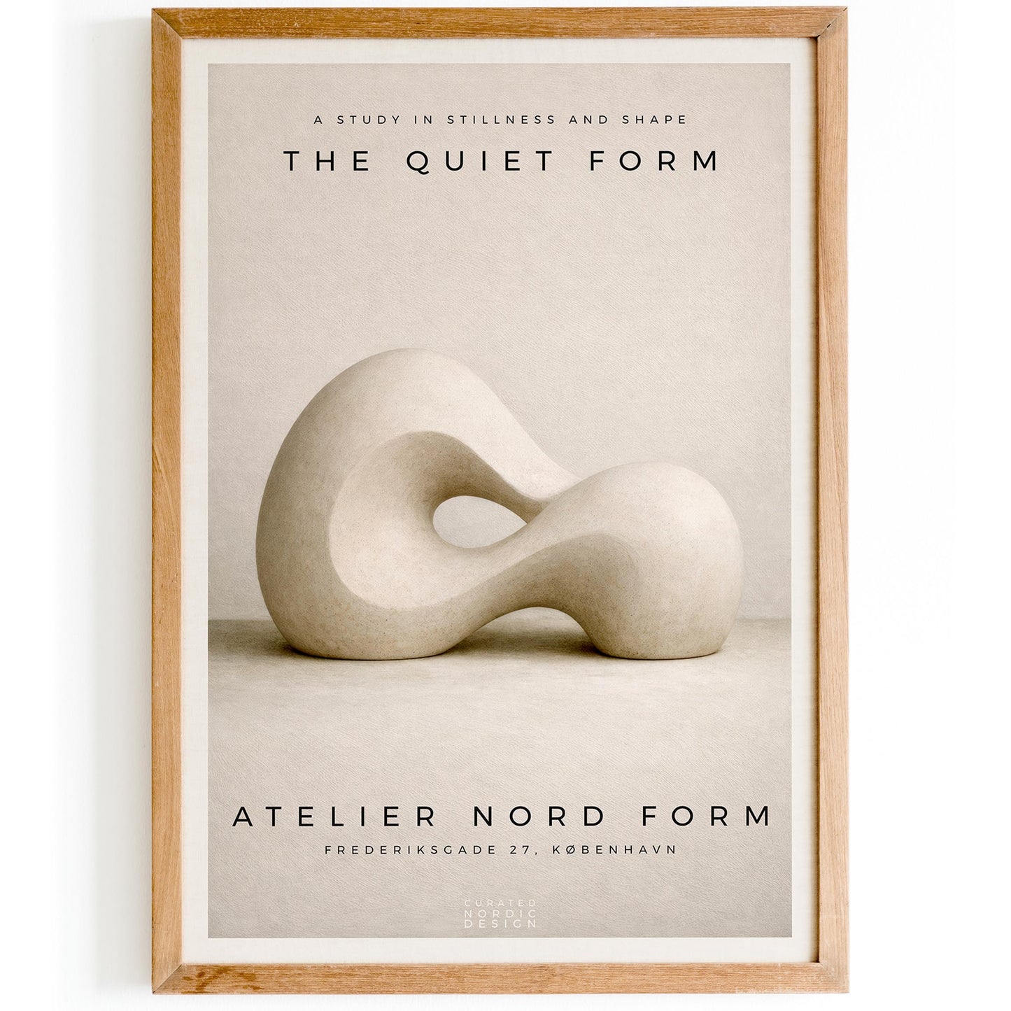 The Quiet Form Nordic Exhibition Print