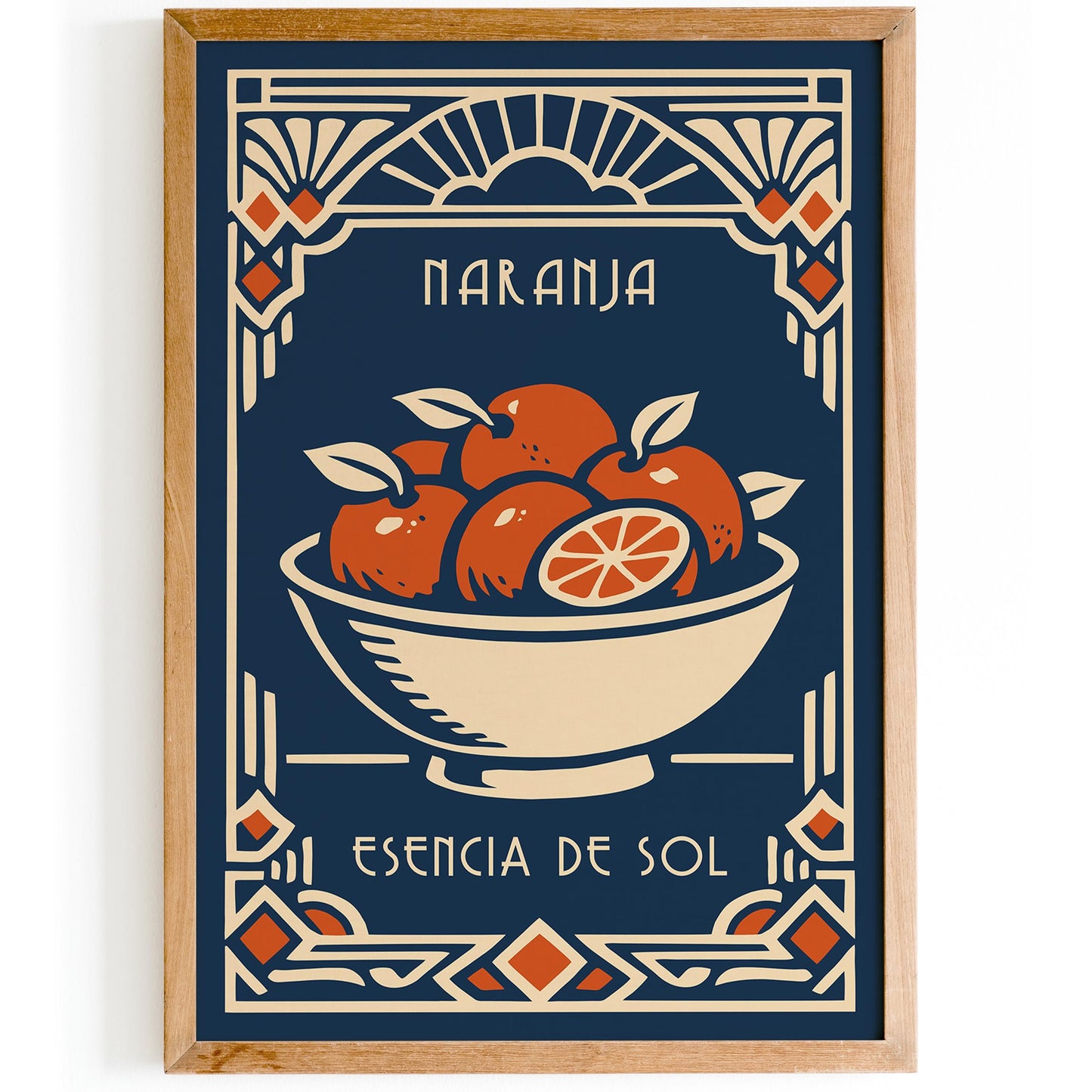 Oranges Fruit Poster