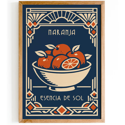 Oranges Fruit Poster