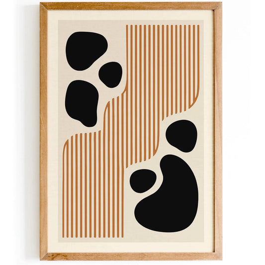 Modern Abstract Print - Scandinavian Wall Art 2025