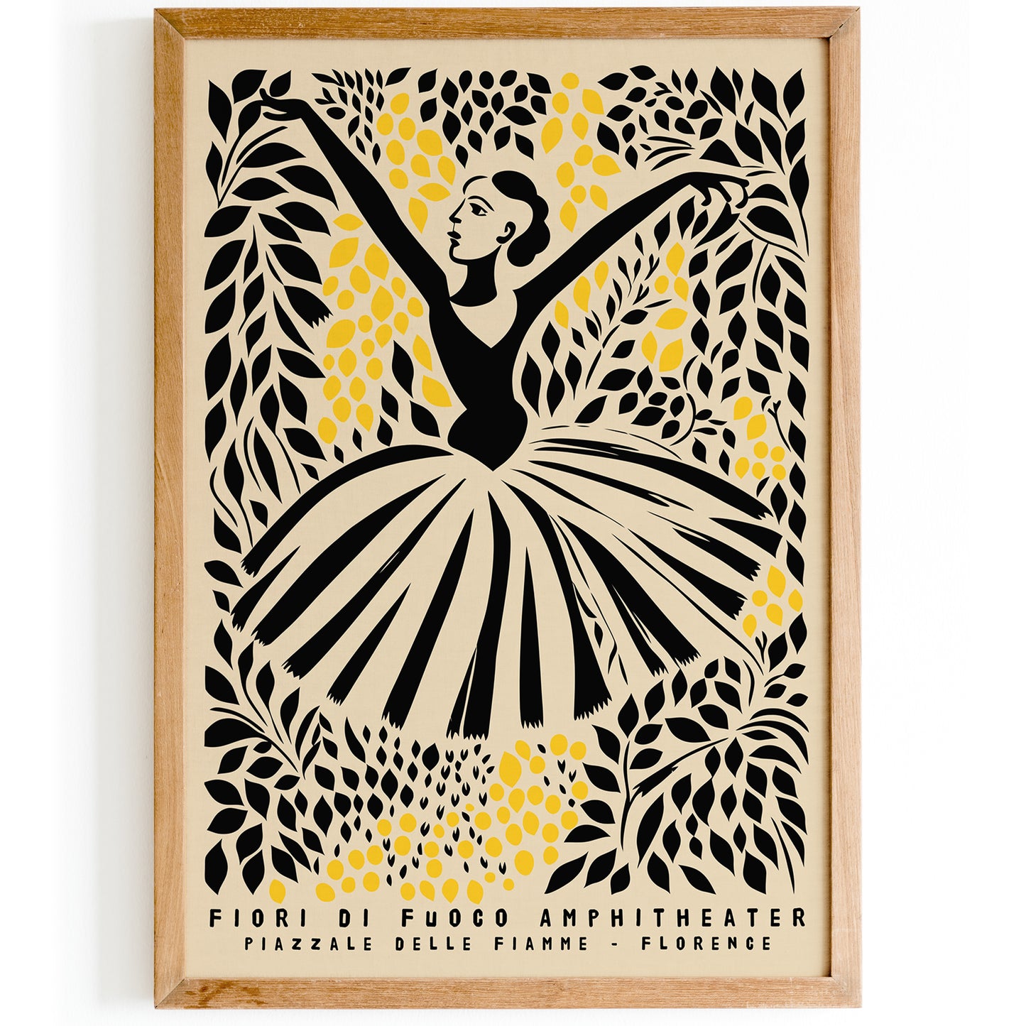 Italian Ballerina Wall Art Print