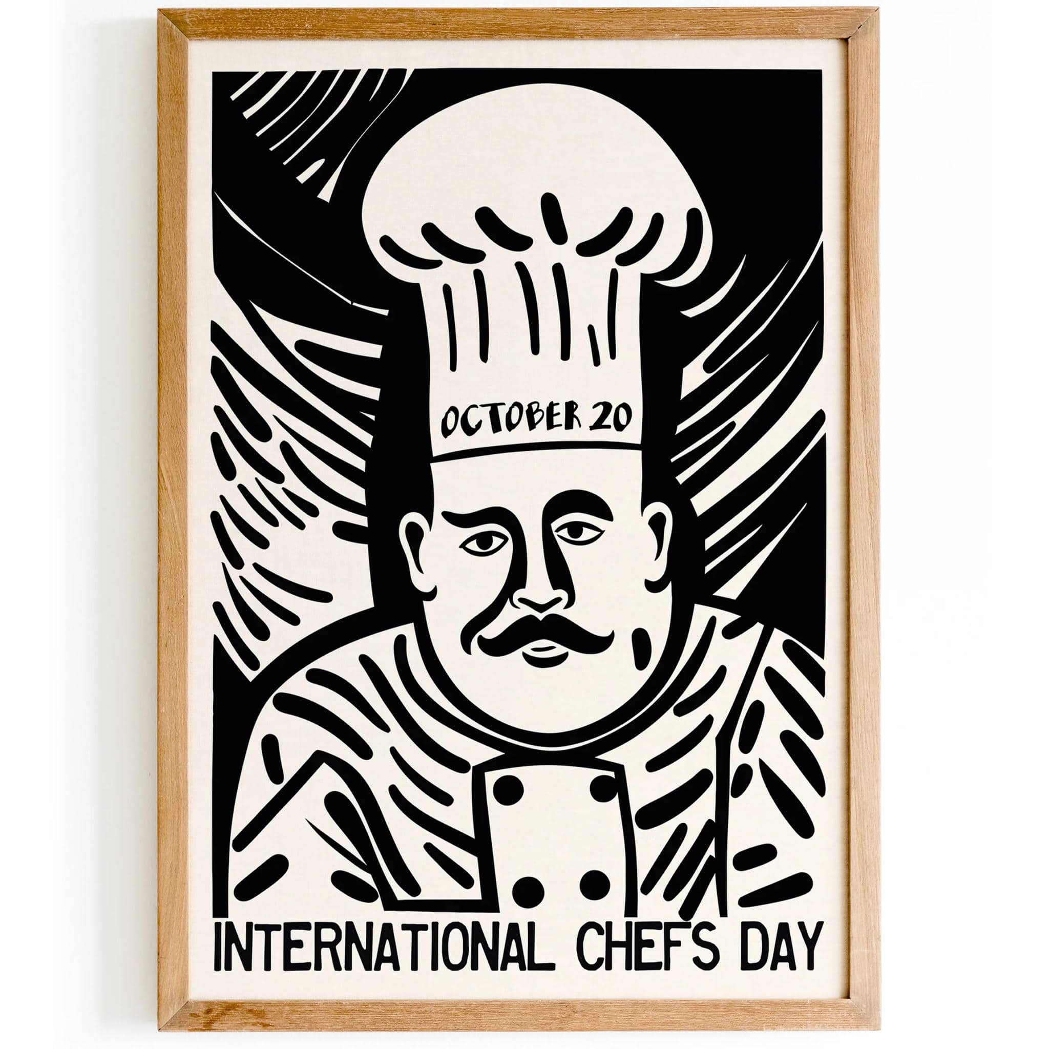 International Chefs Day Art Print – HypeSheriff