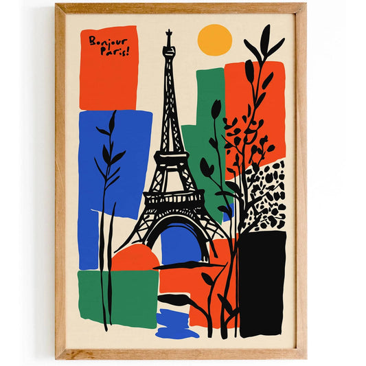 Eiffel Tower Paris Poster