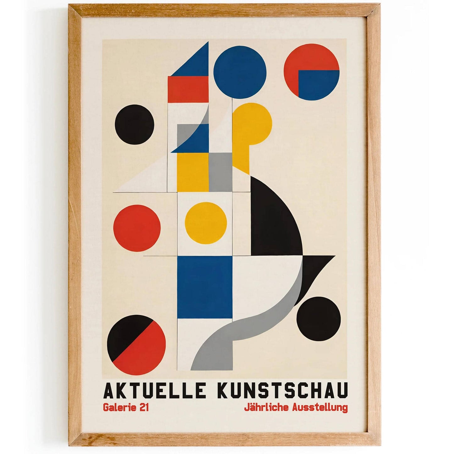 Galerie 21 Retro Bauhaus Poster