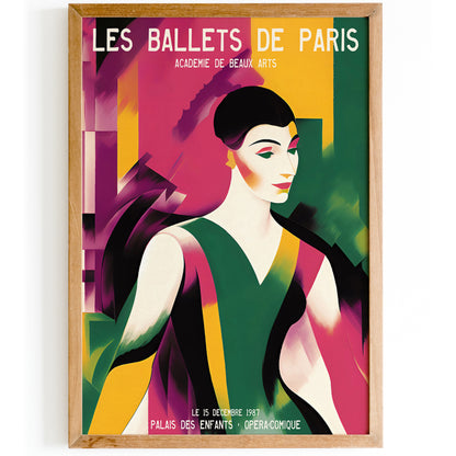 Les Ballets de Paris Poster