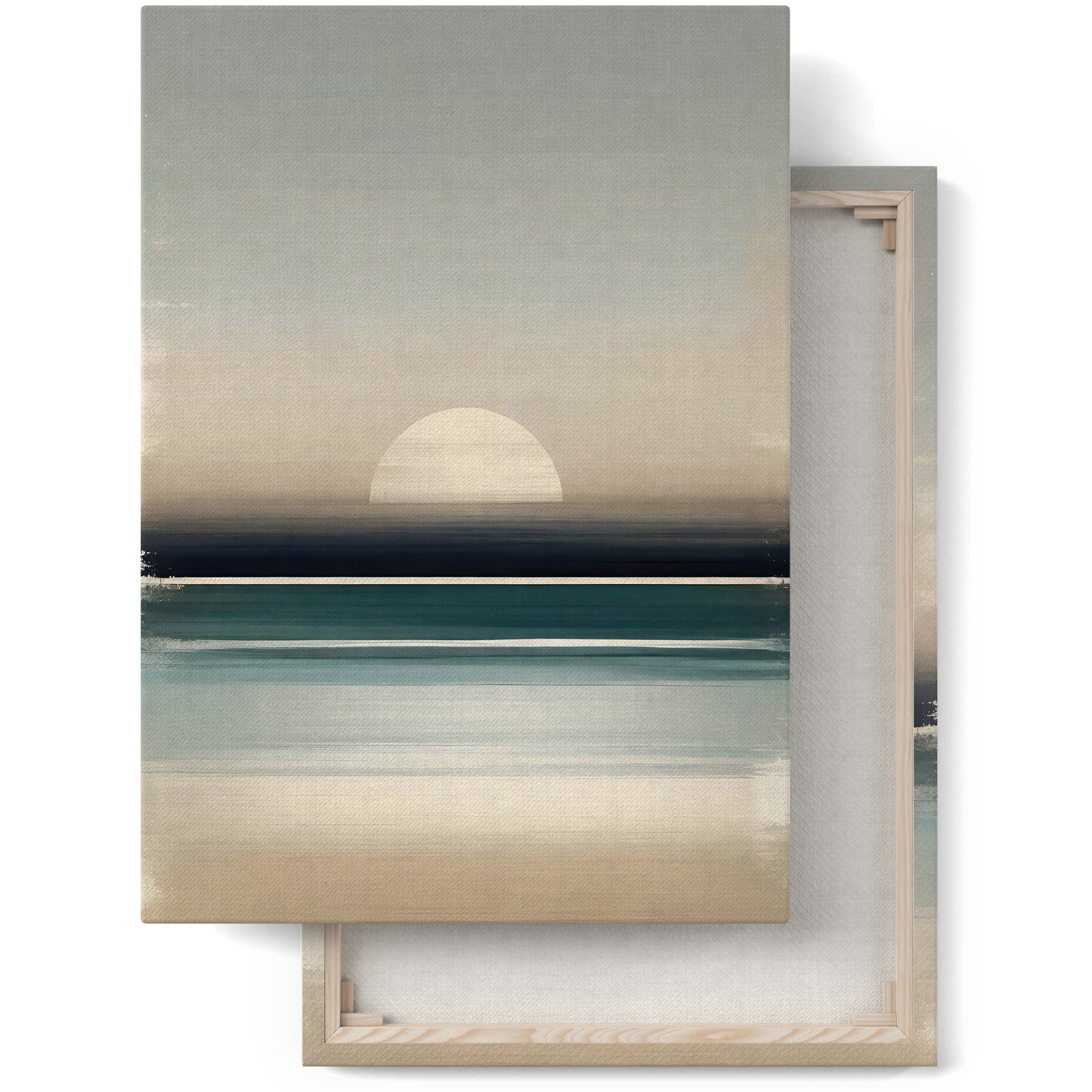 Nordic Sunset Canvas Wall Art