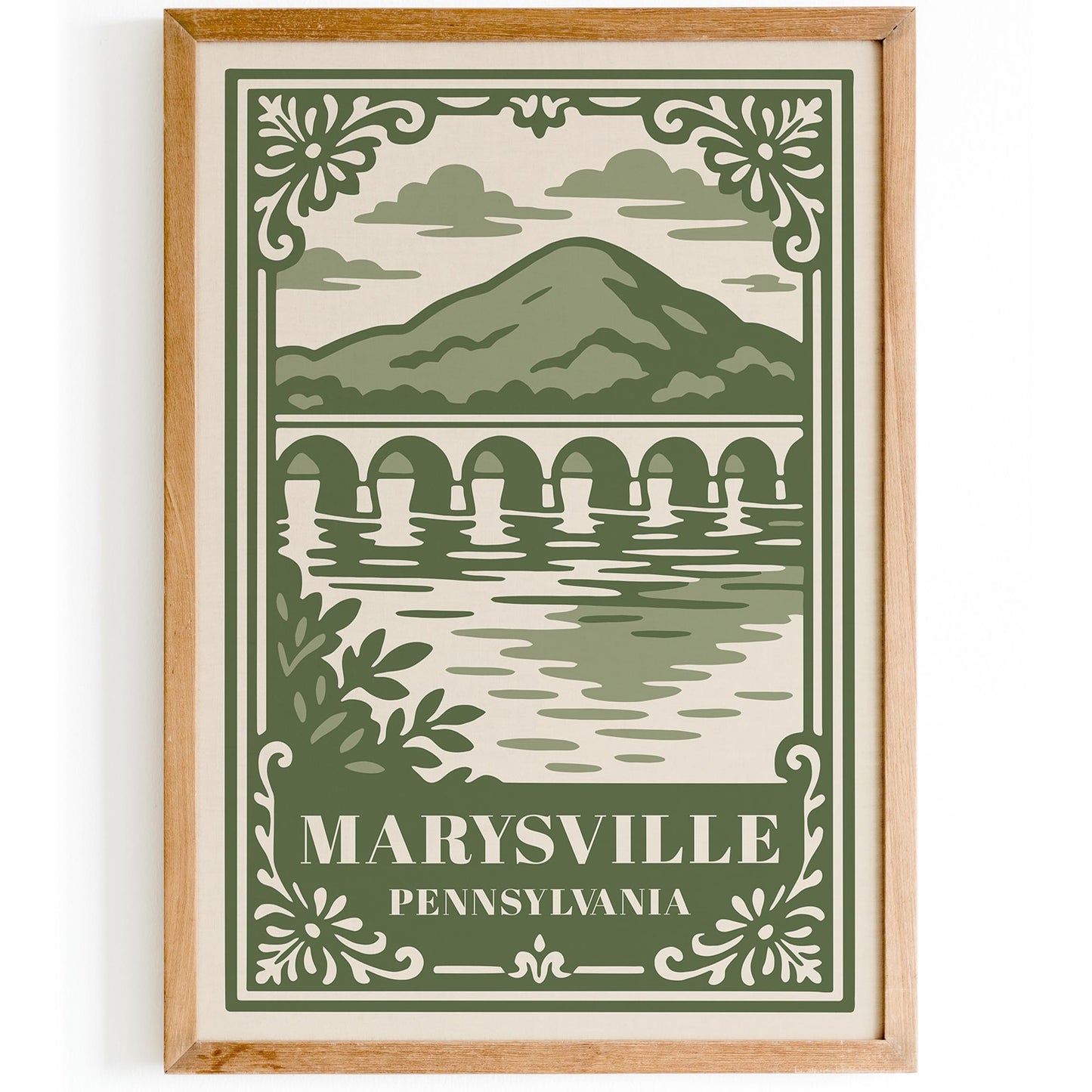 Marysville Pennsylvania Travel Poster