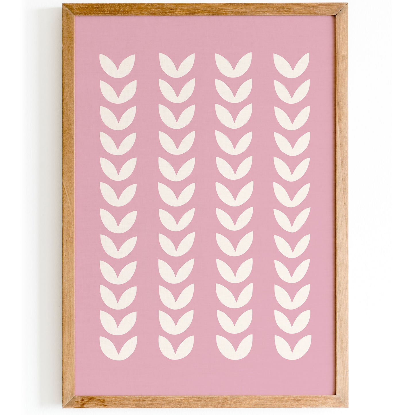 Pink Modern Minimalist Art Print