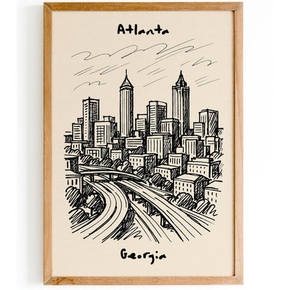 Atlanta Georgia Poster 2026