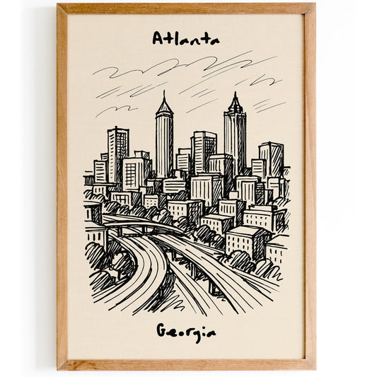 Atlanta Georgia Poster 2026