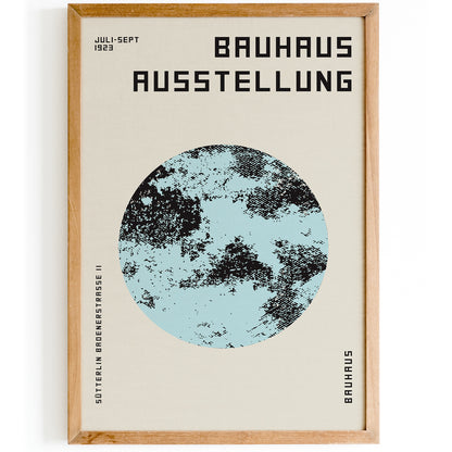 Minimalist Bauhaus Exhibition Poster