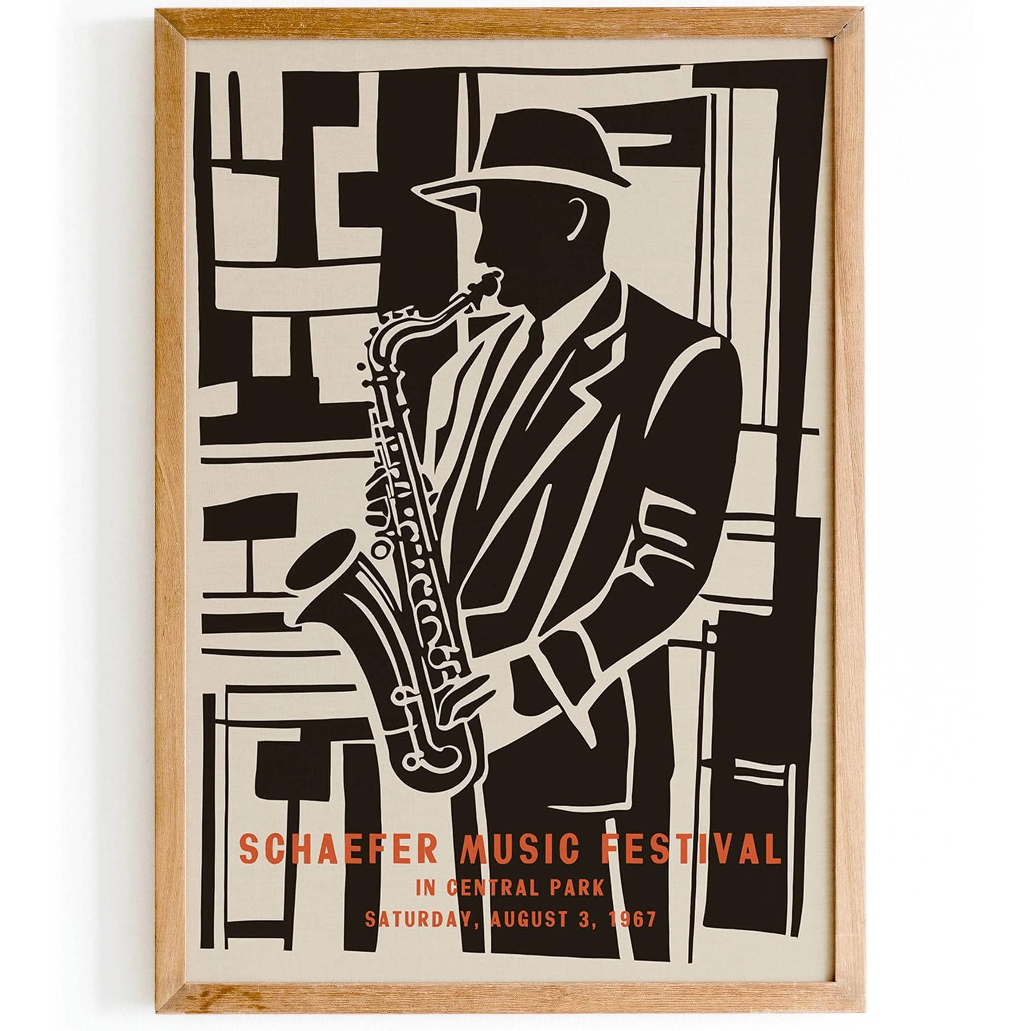 Schaefer Music Festival NY Poster – HypeSheriff