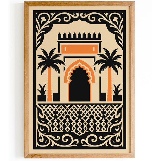 Morocco Architecture Art Print