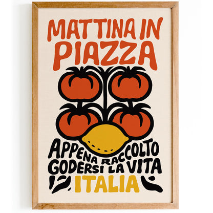 Italian Kitchen Art Poster