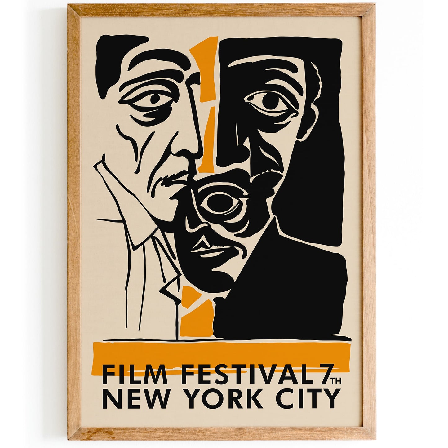New York City Film Festival Art Print