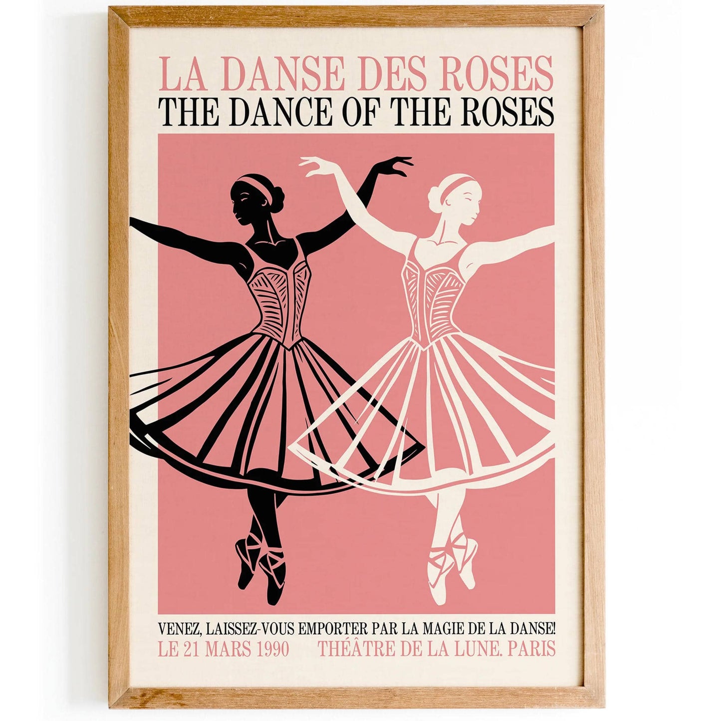 Vintage Paris Ballet Wall Art Print