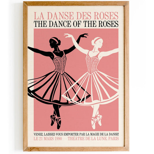 Vintage Paris Ballet Wall Art Print