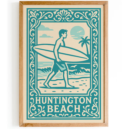 Huntington Beach Poster