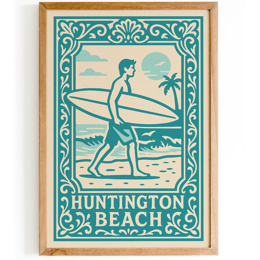 Huntington Beach Poster