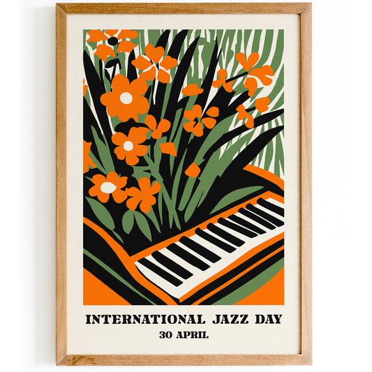 International Jazz Day 30 April Wall Art