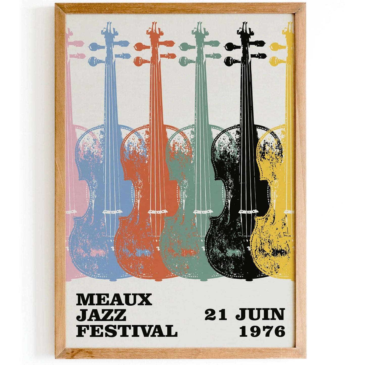 Meaux Jazz Festival 1976 Poster - HypeSheriff