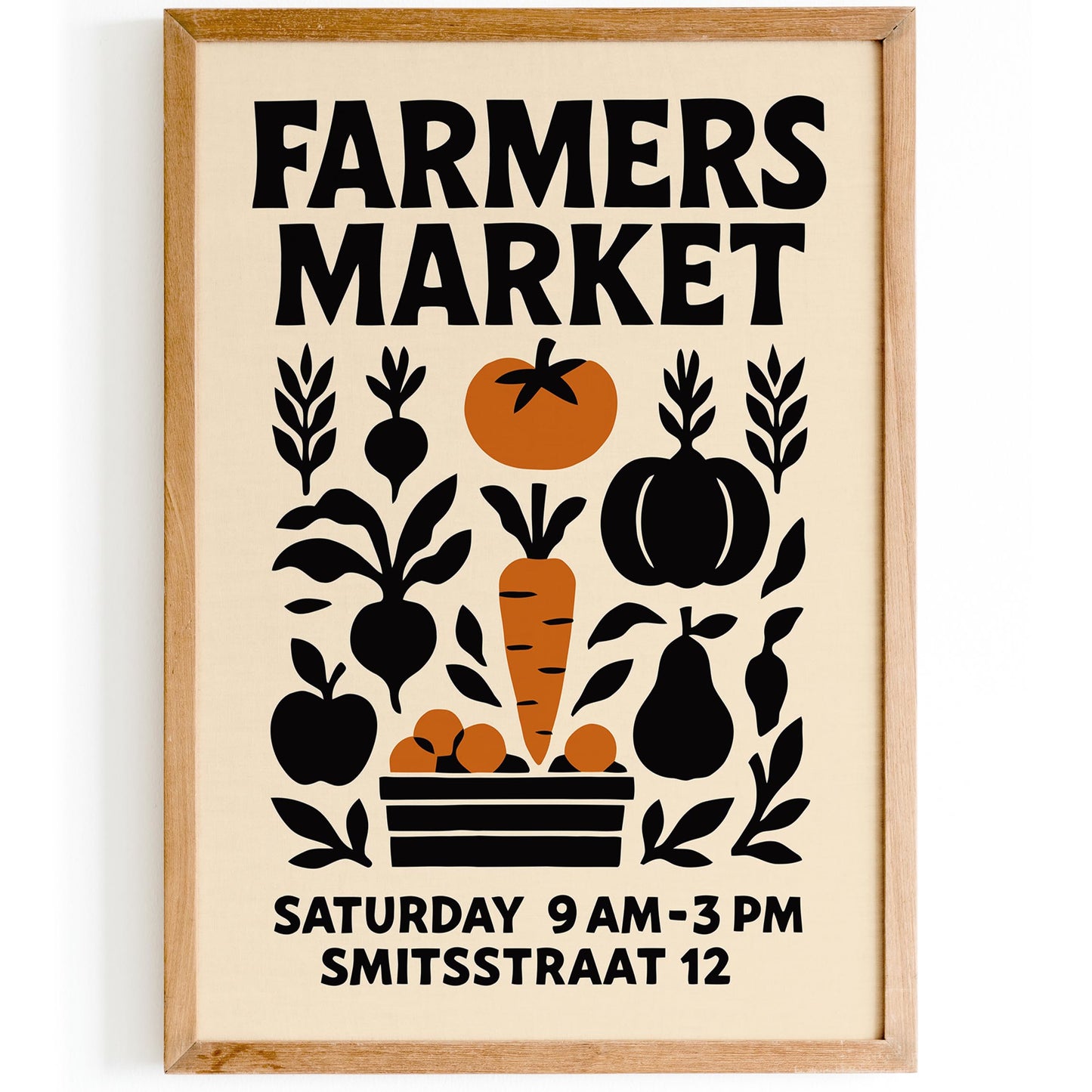 Farmers Market Poster Print