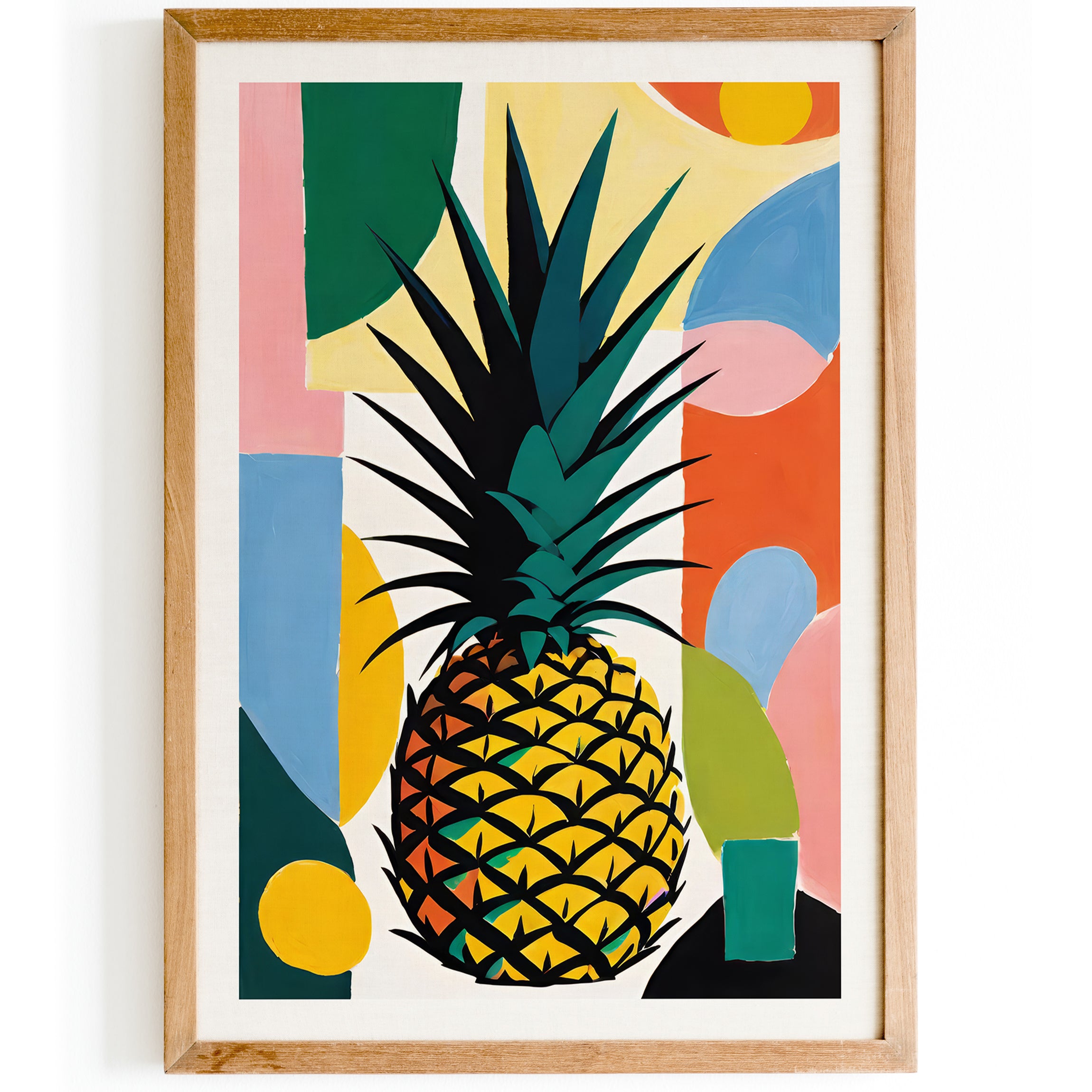 Abstract Pineapple outlet