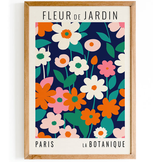 Parisian Flower Market Cut Outs Wall Art