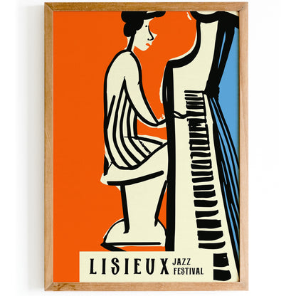 Lisieux Jazz Festival Vintage Poster