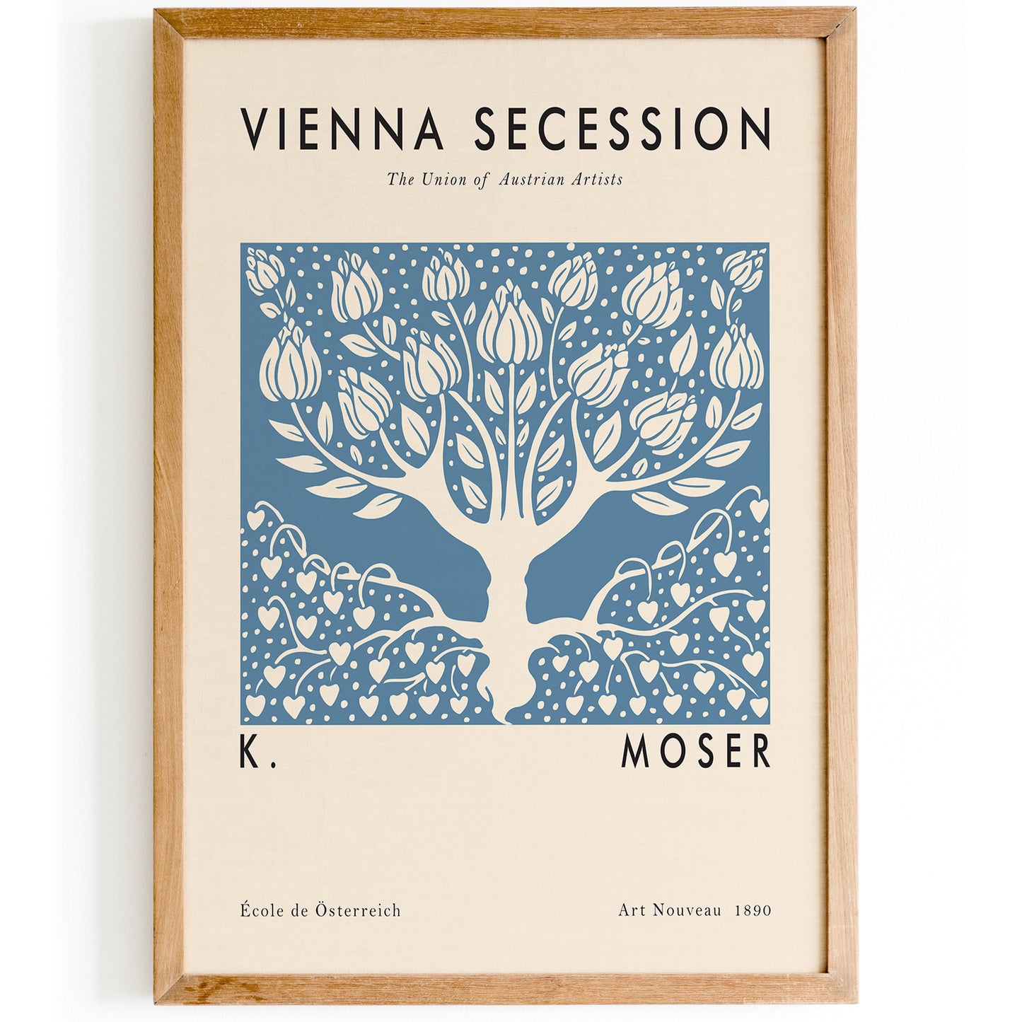 1890 Vienna Secession Exhibition Poster Print